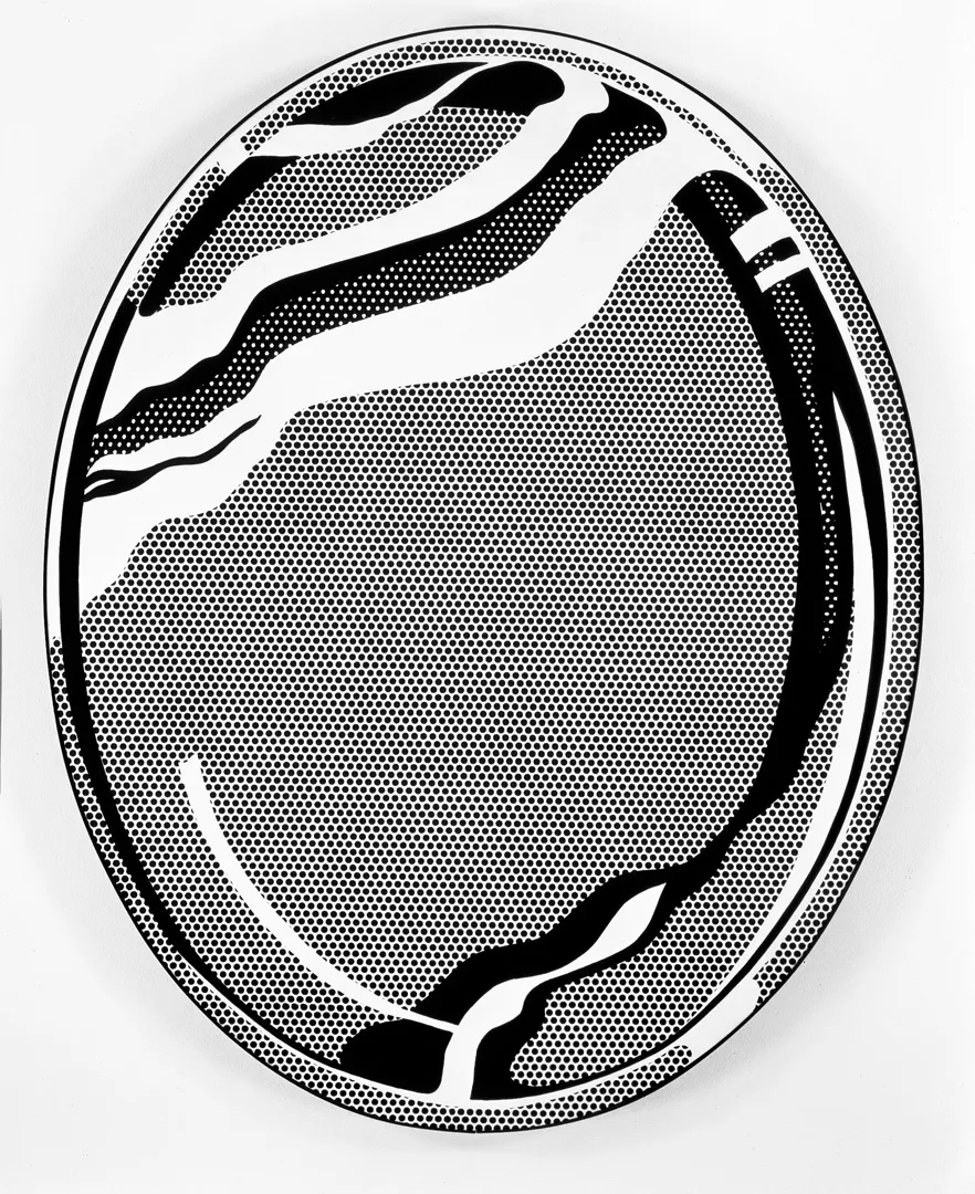 Roy Lichtenstein アートプレート 1969 Mirror #1 - Roy Lichtenstein | The Broad