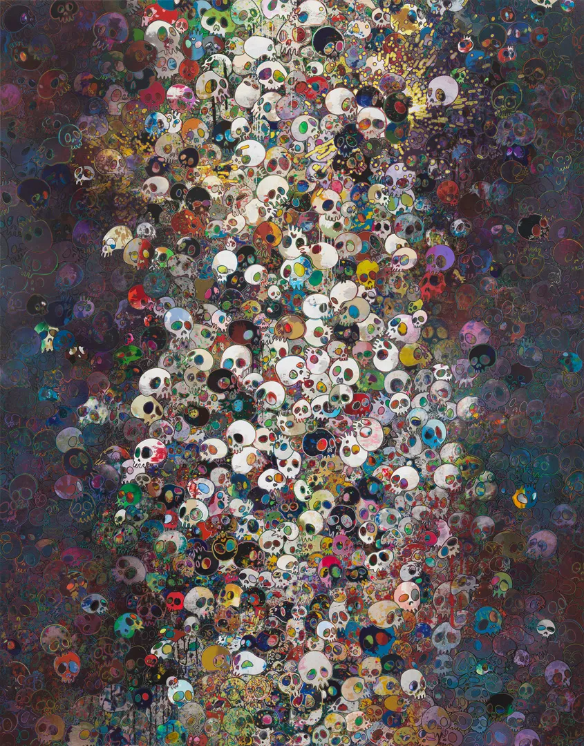 Takashi Murakami The Broad In The Land Of The Dead, Stepping on