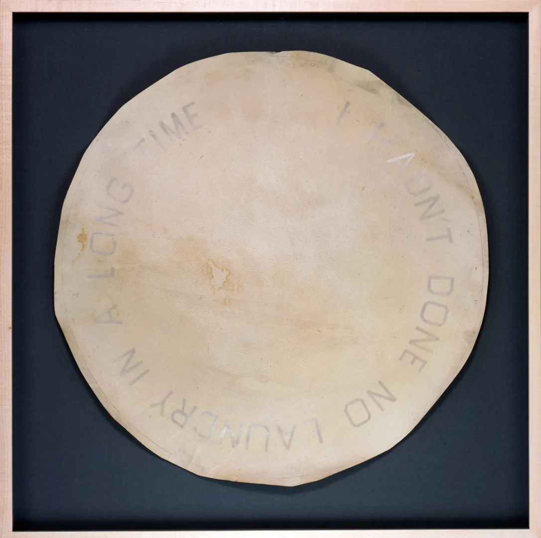 I HADN'T DONE NO LAUNDRY - Ed Ruscha | The Broad