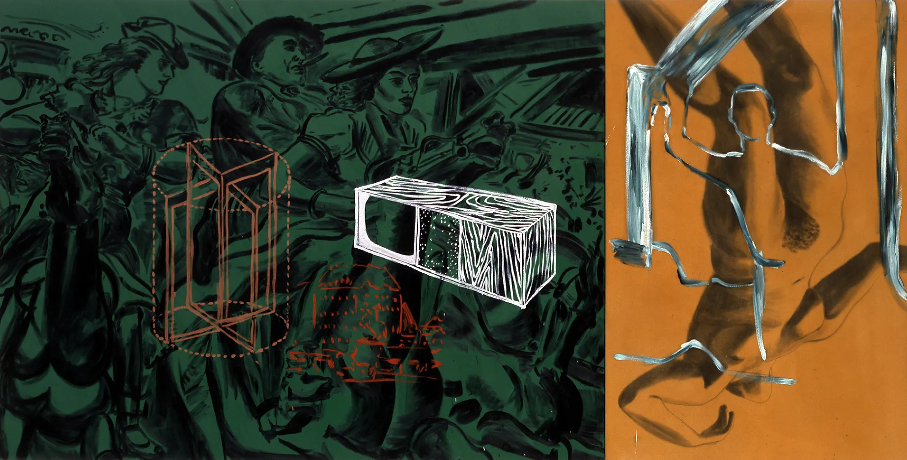 Before No Walk - David Salle | The Broad