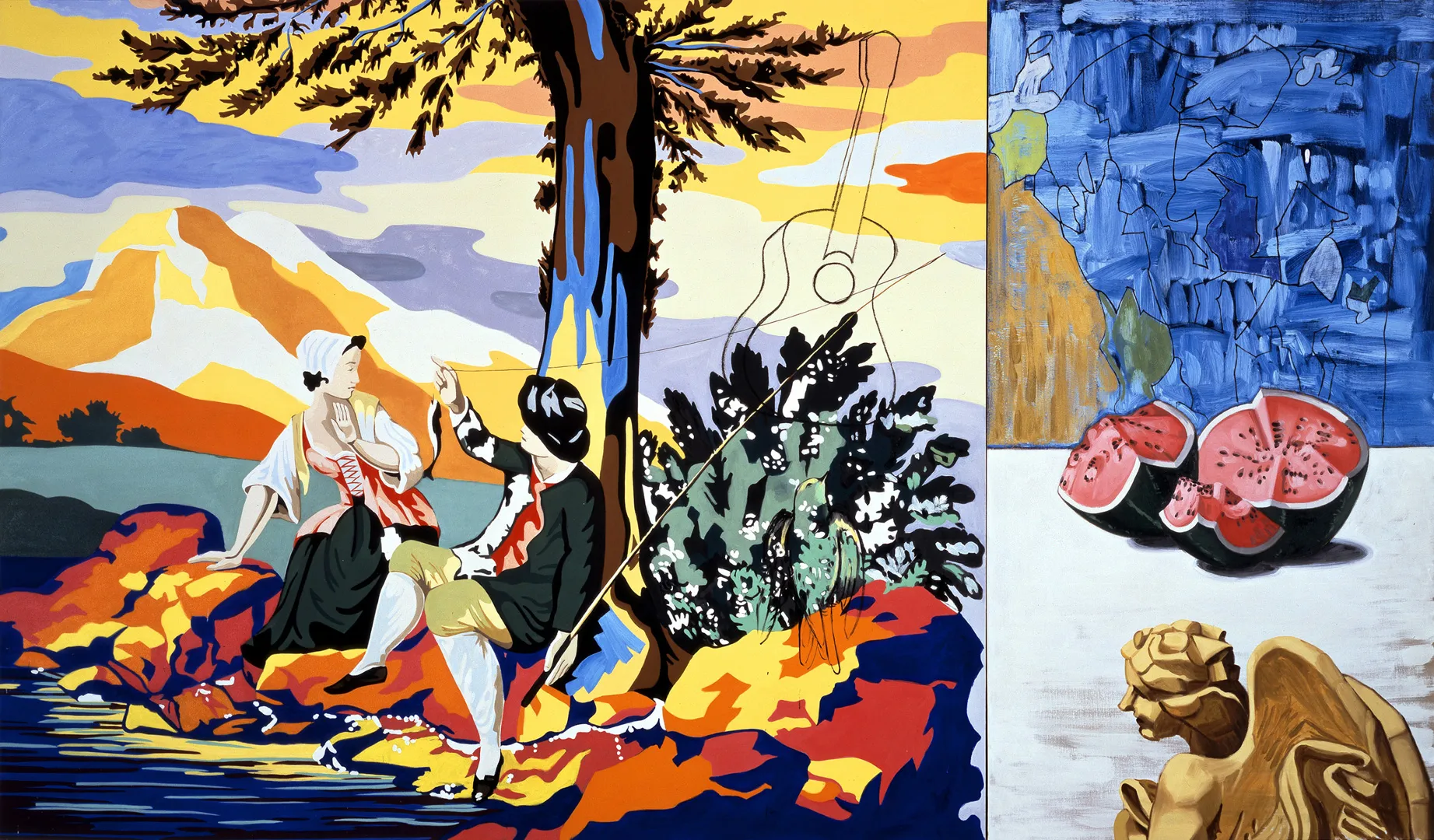 Untitled (Watermelon) - David Salle | The Broad