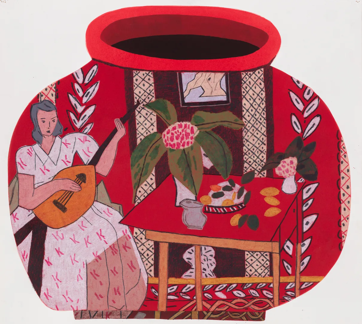 Matisse Pot 8 - Jonas Wood | The Broad