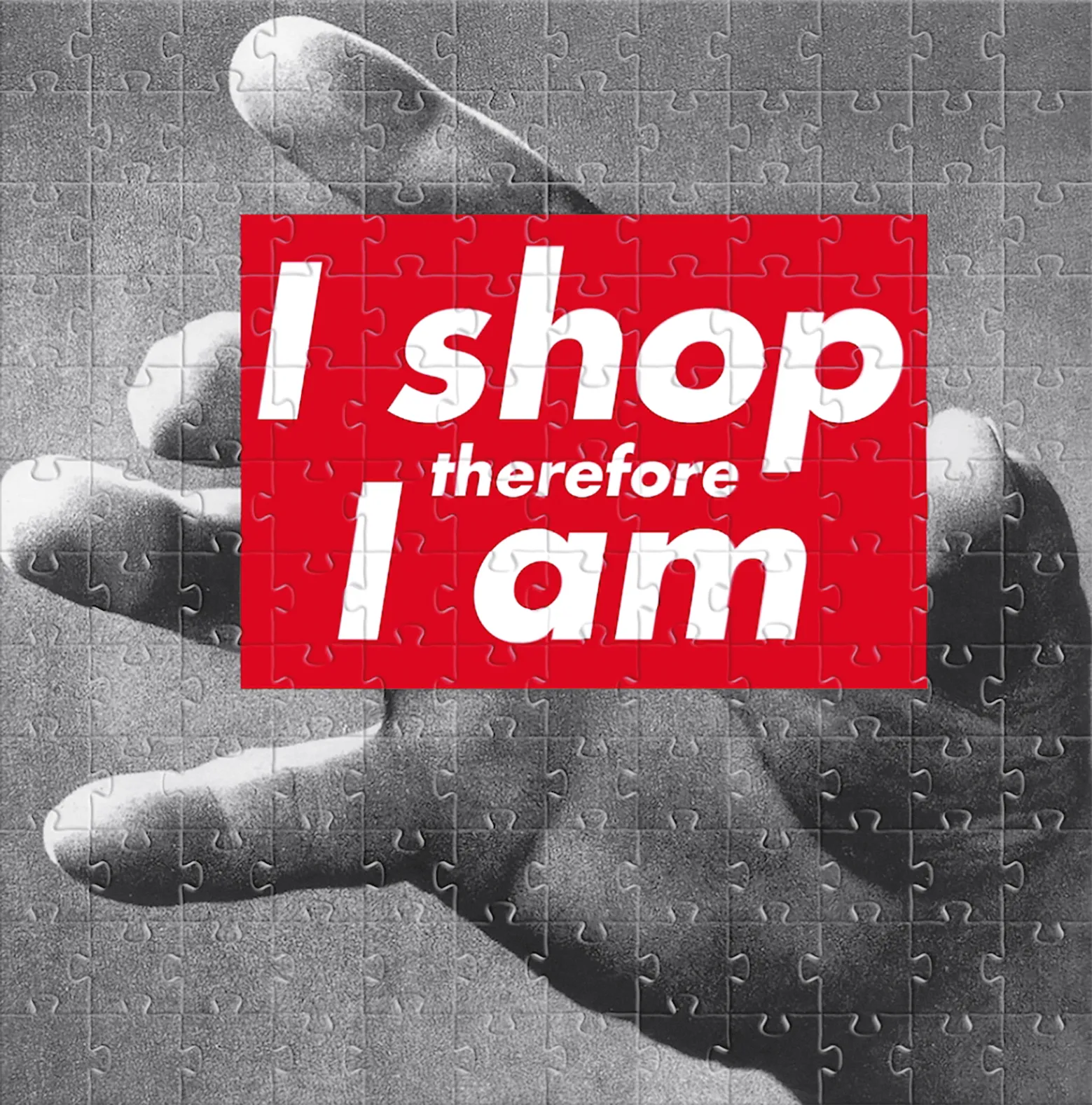 Untitled (I shop therefore I am) - Barbara Kruger | The Broad