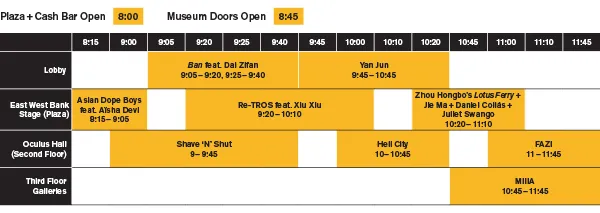 Schedule